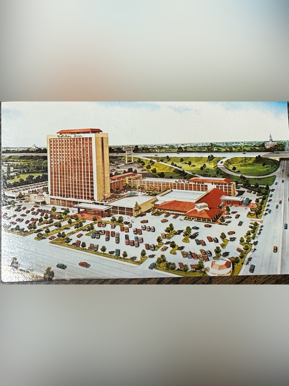 Vintage Postcard Knotts Berry Farm Holiday Inn Buena Park California 1970s